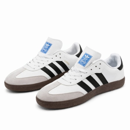 NO.44 TENIS ADIDAS SAMBA BLANCO Y NEGRO | VoyPaTi - Tienda online en Cuba