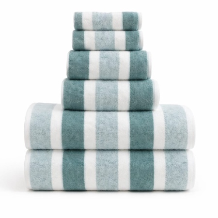 JUEGO DE 6  TOALLA DE ALGODÓN